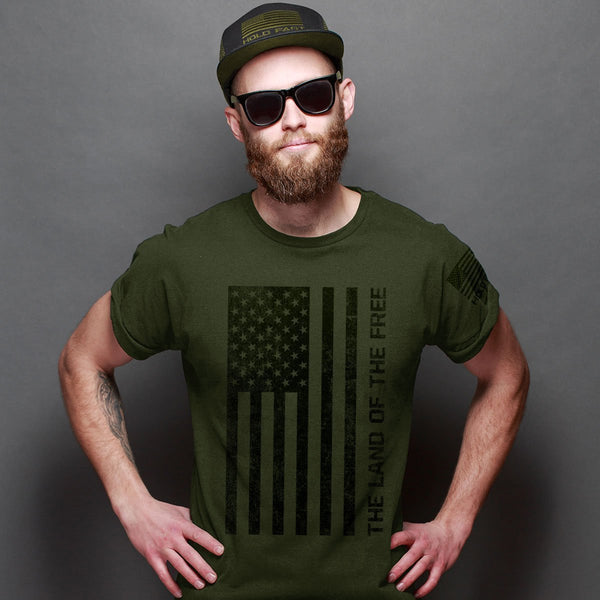 HOLD FAST - FREEDOM FLAG SHORT SLEEVE T-SHIRT